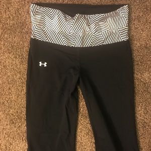 Under Armour wide waist band yoga pants